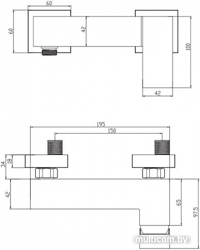 Смеситель Omnires Fresh FR7140