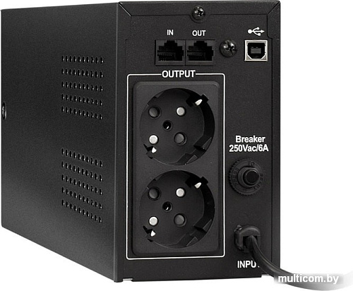 Источник бесперебойного питания ExeGate SpecialPro Smart LLB-600.LCD.AVR.EURO.RJ.USB