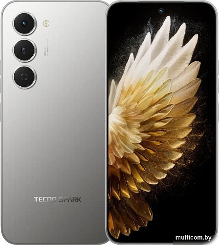 Телефон Tecno Spark 40 Pro 8GB/256GB (лунный титановый)
