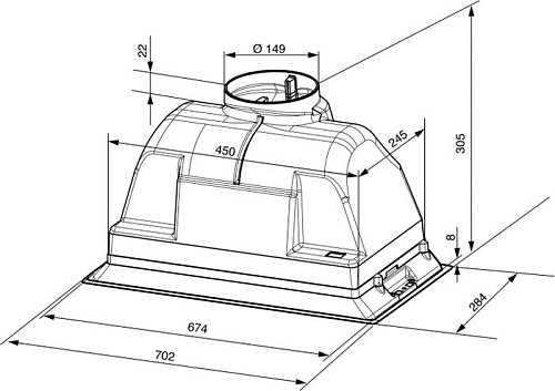 Кухонная вытяжка Smeg KSEG7X