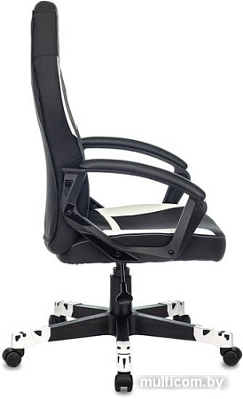 Кресло Бюрократ Zombie 10 (черный/белый)