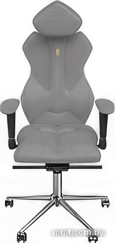 Кресло Kulik System Royal (азур, серебристый с подголовником)