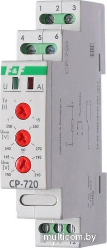 Реле напряжения Евроавтоматика F&F CP-720 EA04.009.002