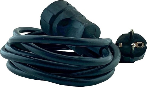 Удлинитель Glanzen ES-03-005 (черный)