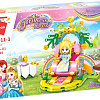 Конструктор Qman Princess Leah 32011-3 Радужный трон