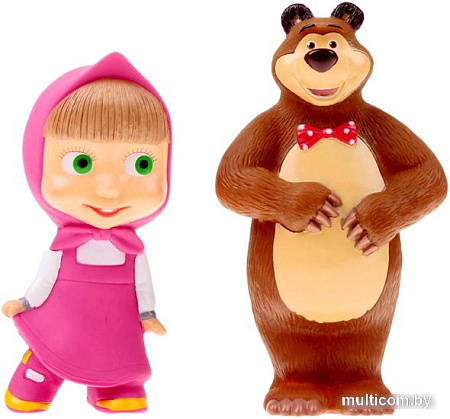 Набор игрушек для ванной Играем вместе Маша и Медведь 198156