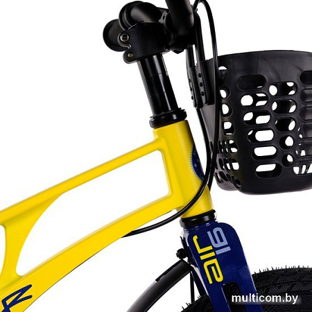 Детский велосипед Maxiscoo Air Pro 18 2024 (желтый матовый)