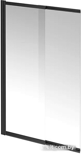 Стеклянная шторка для ванны Kerama Marazzi Vetro VE.100.BSD.BLK.M