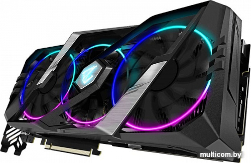 Видеокарта Gigabyte Aorus GeForce RTX 2070 Super 8GB GDDR6 GV-N207SAORUS-8GC