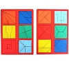 Головоломка Smile Decor Сложи квадрат 2 уровень Н002д