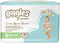 Подгузники Giggles Premium Xlarge 6 Jumbo Pack (36 шт)