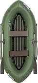 Гребная лодка Лоцман Турист ЛТ-300 ВНД (зеленый)