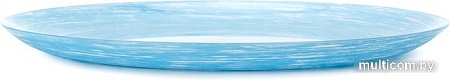 Тарелка обеденная Luminarc Brush Mania Light Blue Q6011