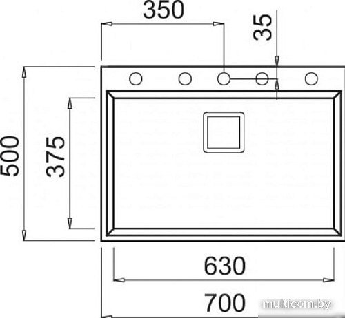 Кухонная мойка Elleci Karisma 120 Ghisa M70