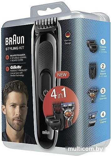 Машинка для стрижки Braun Styling Kit SK3000