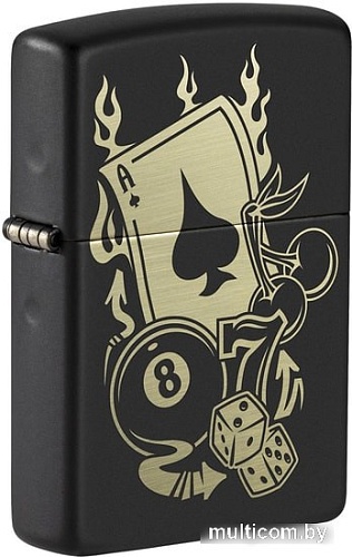 Зажигалка Zippo Gambling Design 49257-000003