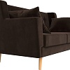 Диван Mebelico Брайтон 2 (микровельвет, коричневый)