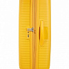 Чемодан-спиннер American Tourister SoundBox Golden Yellow 77 см