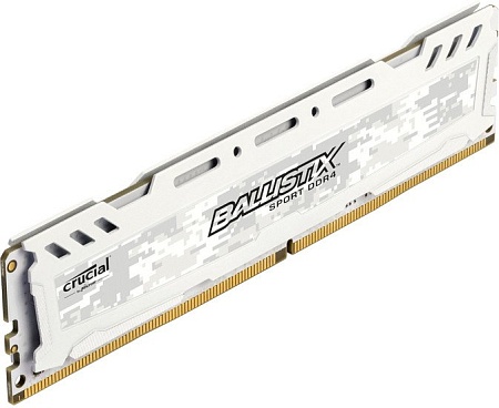 Оперативная память Crucial Ballistix Sport LT White 16GB DDR4 PC4-19200 [BLS16G4D240FSC]