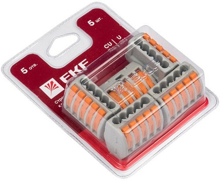 Клемма EKF СМК 222-415 PLC-SMK-415B (5шт)
