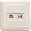 Розетка телефонная Schneider Electric W59 RSI-251TK5E-28