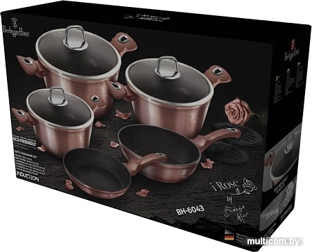 Набор кастрюль Berlinger Haus Irose BH-6043