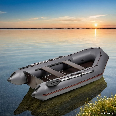 Моторно-гребная лодка BarrakuDA BR-3200 Киль (серый)