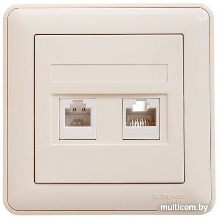 Розетка телефонная Schneider Electric W59 RSI-251TK5E-28