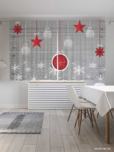 JoyArty Новогодние узоры p_5654 (145x180)