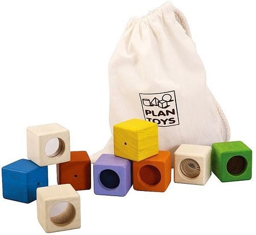 Кубики Plan Toys Активные блоки 5531