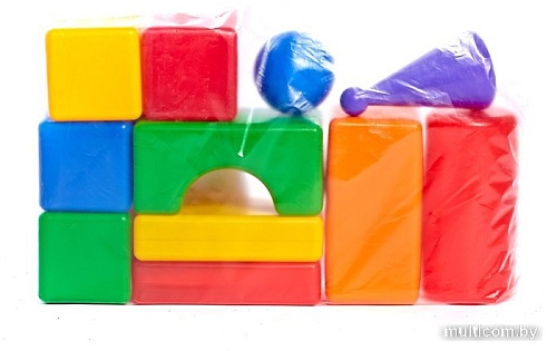 Кубики Строим вместе счастливое детство Строительный набор Стена-2 5243