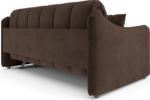 Диван Мебель-АРС аккордеон Давос НПБ 155x200 см M2-114-7 (велюр молочный шоколад НВ-178/13)