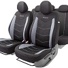 Комплект чехлов для сидений Autoprofi Aeroboost AER-1102 (черный/серый)