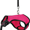 Trixie Soft Harness with Leash 61512 (розовый)