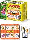 Развивающая игра Stellar Лото Веселые Зверята 00905