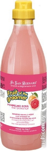 Шампунь Iv San Bernard Fruit Of The Groomer Pink Grapefruit Shampoo (1 л)