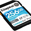 Карта памяти Kingston Canvas Go! Plus SDXC 256GB