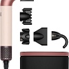 Фен Dyson HD17 Supersonic r Straight+Wavy (с переходником на евровилку, керамический розовый/розовое золото)