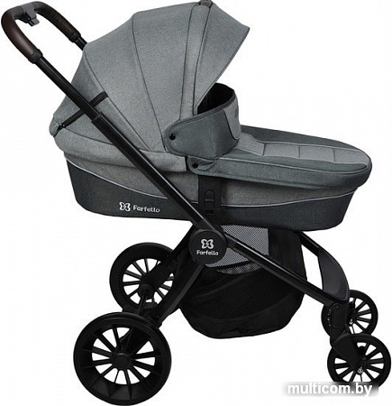 Универсальная коляска Farfello Baby shell BBS-11 (2 в 1, серый)