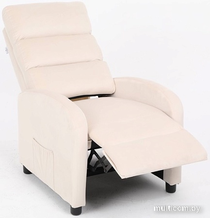 Реклайнер Calviano 2164 (велюр бежевый)