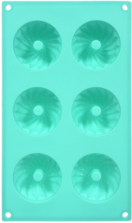 Форма для выпечки Marmiton Кексы 16024 (бирюзовый)