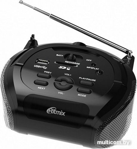 Портативная аудиосистема Ritmix RBB-100