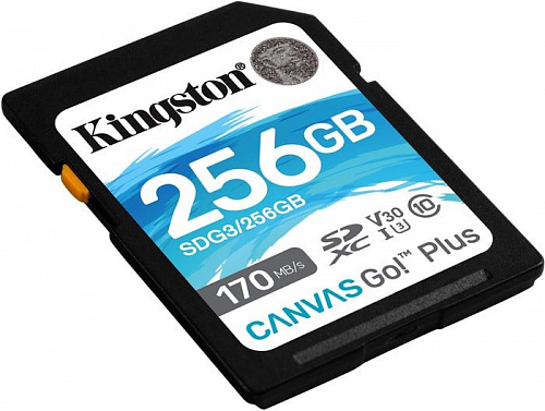 Карта памяти Kingston Canvas Go! Plus SDXC 256GB