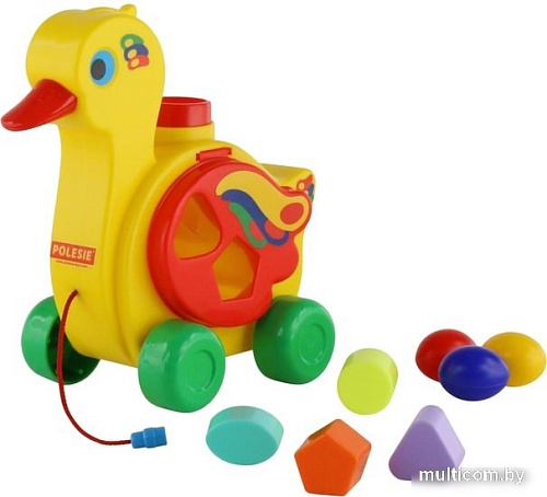 Сортер Полесье Уточка-несушка (в коробке)