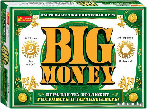 Настольная игра Ranok-Creative Big Money 13120114Р