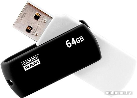 USB Flash GOODRAM UCO2 64GB (черный/белый)