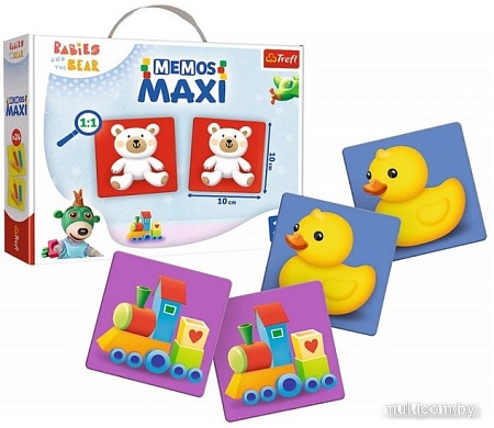 Развивающая игра Trefl Мой первый мем. Где моя мама 02332 (24 эл)