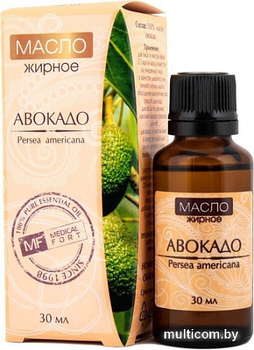 Medical fort Масло косметическое Medicalfort Жирное Авокадо 30 мл