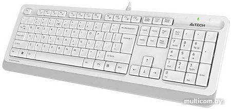Клавиатура A4Tech Fstyler FK10 (белый/серый)