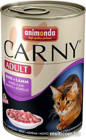 Корм для кошек Animonda Carny Adult с говядиной и ягненком 0.4 кг